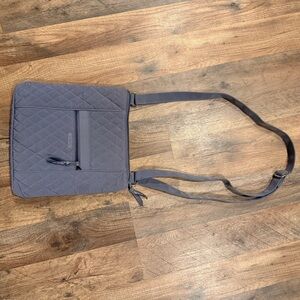 Vera Bradley Quilted Crossbody Bag - Gray